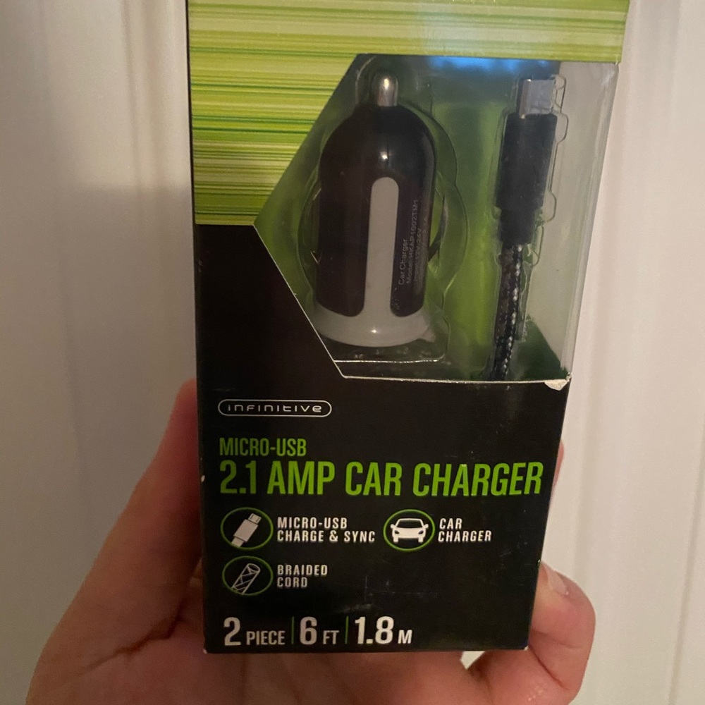 Micro USB car charger